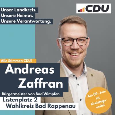 Listenplatz 2, Andreas Zaffran