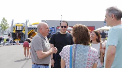 Alexander Throm, Markus Ringler, Kerstin Stenchly und Timo Reinhardt